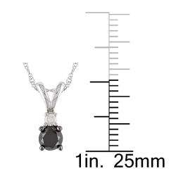 10k White Gold 1/2ct TDW Diamond Fashion Necklace (H I, I2 I3 