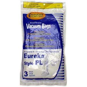 Eureka PL Upright Vacuum Bags   Generic   3 pack 