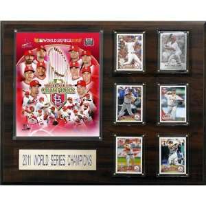  MLB St. Louis Cardinals 2011 World Series Champions 16 by 20 