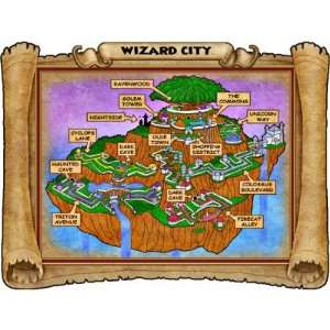Wizard101 Wizard City Map Coffee Mug:  Home & Kitchen