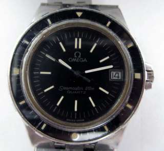 Omega 1980 Seamaster 120m Steel Date Mens Wristwatch Ω1337  