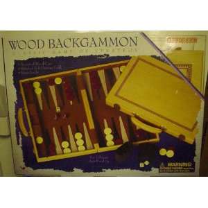  Wood Backgammon Classic Game of Strategy 