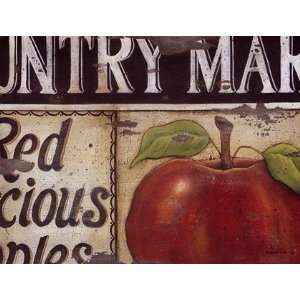 Country Market by Kim Lewis 16x12 