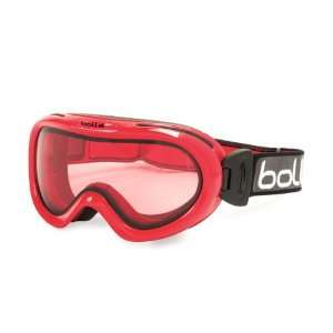  Bolle Kids Stoke Goggles, Red Basics, Vermillion Lens 