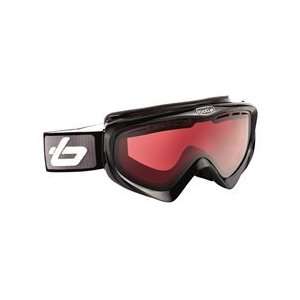  Bolle Y6 OTG Ski Goggles   Shiny Black Frame & Vermillon Lens 