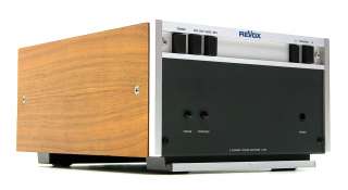 ReVox A722 vintage power amplifier   sound of the 70ties  