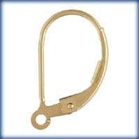 14k Gold Filled lever back Hook Earring Wires