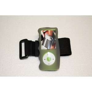  iPod Nano 4G Hand Grip Case with Armbrand: MP3 Players 