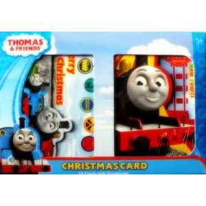  12pcs Thomas & Friends Christmas Card with Envelopes (6 