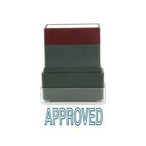  Pre Inked Stock Stamp   APPROVED   Blue: Office Products
