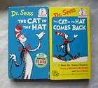 Lot of 2~Dr. Seuss Cat in the Hat~5 stories~Age 3 7~VHS~LBDDVD