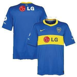  2011 Boca Juniors Home Authentic Players Jersey Sports 