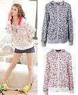 color Cute girls hoodie skull top shirt jacket new outerwear S10179 
