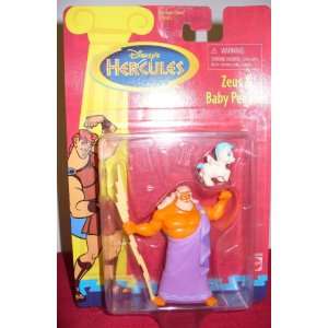  Disney Hercules Zeus and Baby Pegasus Set: Toys & Games