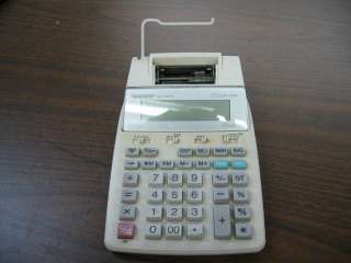 Sharp EL 1750P III 12 Digit Printing Calculator  