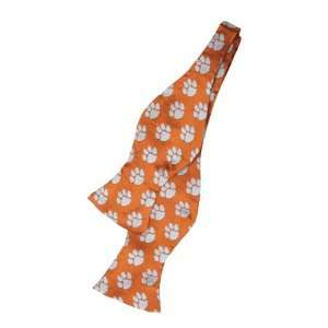  Clemson Hand tied Bow Tie Orange