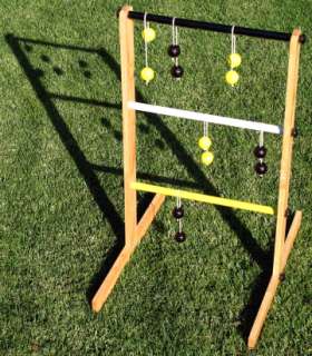 Wooden Ladder Toss Lasso Bolo Hillbilly Tailgate Golf  