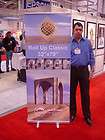 30x72 SINGLE & DOUBLE SIDED BANNER STAND TRADE SHOW