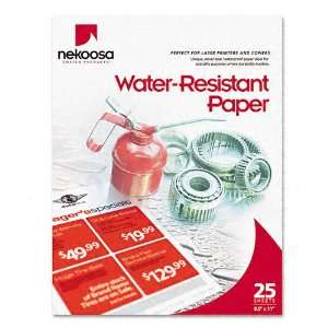 Nekoosa : Digital Coated Polyester Copy/Laser Paper, White 