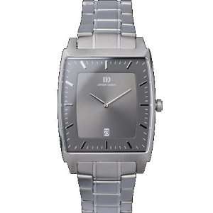  Danish Design Mens Tonneau Titanium Watch IQ64Q715: Danish 