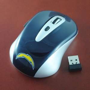  San Diego Chargers Wireless Mouse  Computer Mouse: Sports 