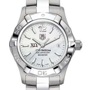  Chi Omega Womens TAG Heuer Steel Aquaracer Watch with 