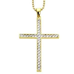 14K Yellow Gold Diamond Necklace (G I color)