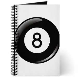  Journal (Diary) with 8 Ball Pool Billiards on Cover 