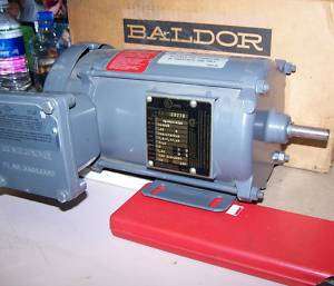NEW BALDOR XP 1/4 HP AC ELECTRIC MOTOR FRAME 48 1725RPM  