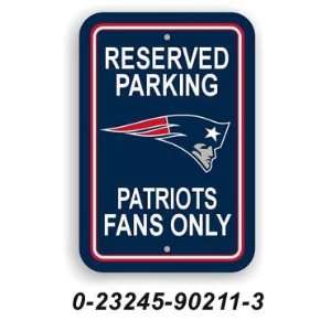  New England Patriots Parking Sign *SALE*: Sports 