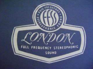 London Records tshirt retro vintage  