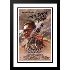  The Dogs of War 32x45 Framed and Double Matted Movie 