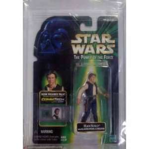   90 Han Solo with Blaster Pistol & Holster Action Figure: Toys & Games