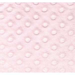  Minky Dot Pink Fabric Baby