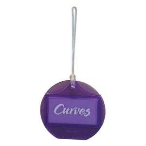 CURVES FOR WOMEN LUGGAGE TAG ID BADGE NEW  