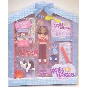   Holly Hobbie Amy Morris &Cheddar Playset Clubhouse Girls Toys & Games