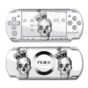   : Skull King Design Skin Decal Sticker for the PS3 Slim: Electronics