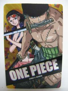 One Piece Popcorn Card 5th 021 SP Nico Robin & Zoro  