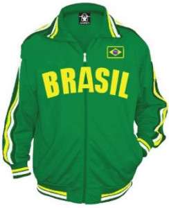 Brasil Soccer Track Jacket Brazil Mens Football Kaka  