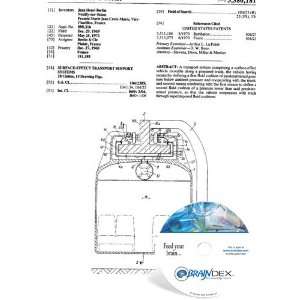 NEW Patent CD for SURFACE EFFECT TRANSPORT SUPPORT SYSTEMS 