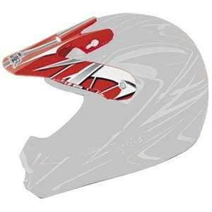  Cyber Visor for UX 22 Helmet   2007/Red/Silver Automotive