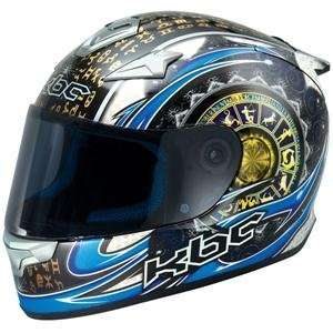 KBC VR 4R Hybrid Zodiac Helmet   Medium/Black/Blue/White 