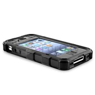   Hard Core Case Cover+PRIVACY FILTER Film for iPhone 4 G 4S  