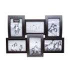 Tabletop Memories Espresso Collage Picture Frame with 6 Openings