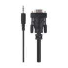 hd15cpntmf this 6in hd15 to component rca breakout cable adapter lets 