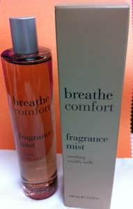 Breathe Comfort Vanilla Milk Fragrance Mist Soothing  