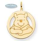     Gold plated Vermeil Silver Winnie the Pooh Pendant or Charm