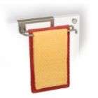 Lynk® Over Cabinet Door Organizer   Pivoting Towel Bar (Satin Nickel)