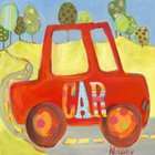   Car Stretched Canvas Art by Kristina Bass Bailey, 21 by 21 Inch