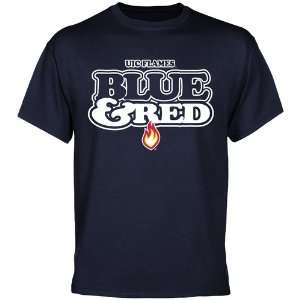  UIC Flames Our Colors T Shirt   Navy Blue Sports 